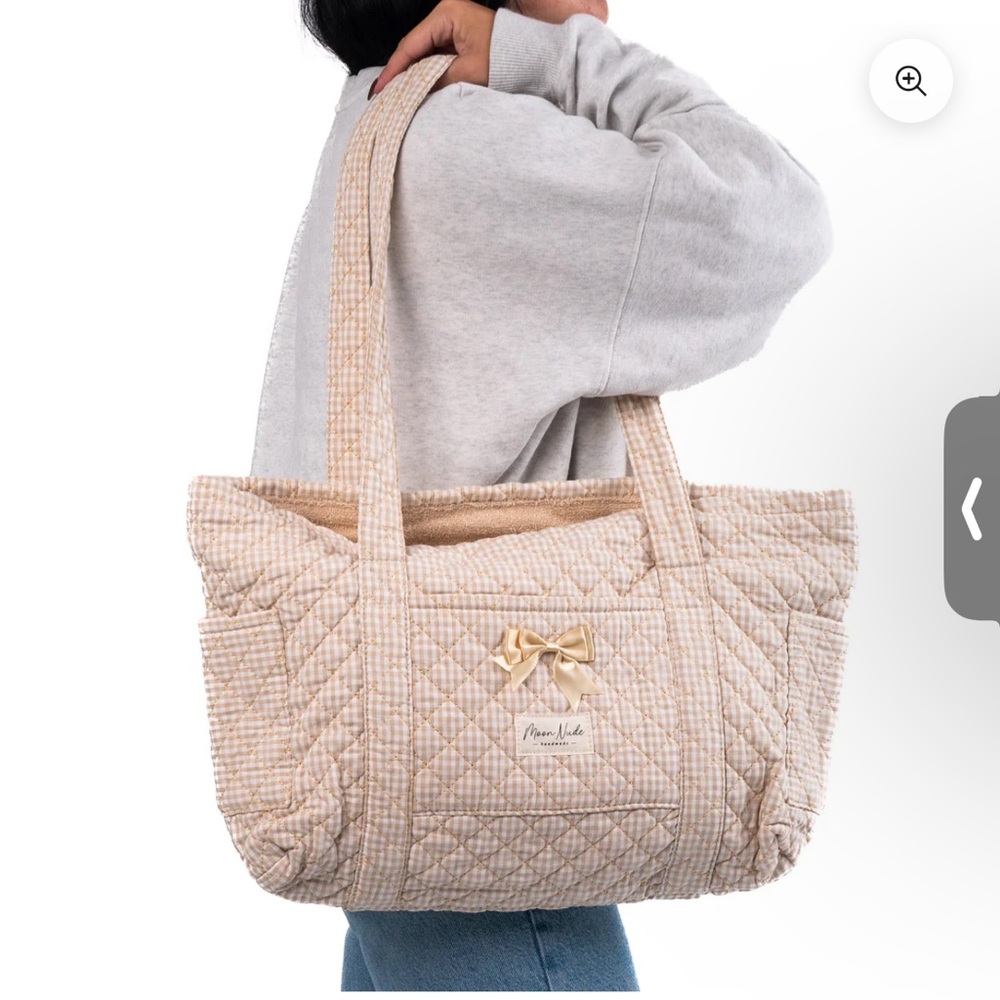 Moon Nude Tote Bag